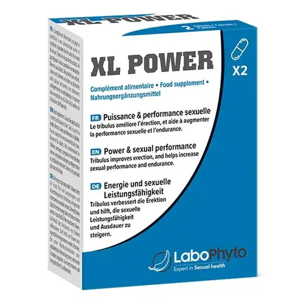 Labophyto XL POWER - stimulant sexuel rapide - 2 gélules