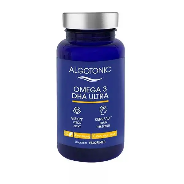 Algotonic Oméga 3 DHA Ultra - Cerveau - Cardio-Vasculaire - 90 capsules