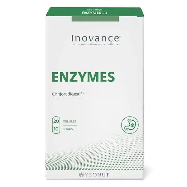 Inovance Enzymes Confort Digestif 20 gélules