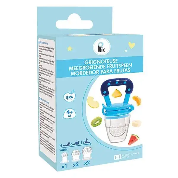 Horizane Santé Plic - Grignoteuse Bébé - Couleur Bleue