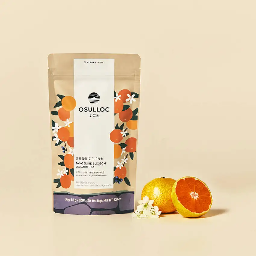OSULLOC Tangerine Flower Tea 20p