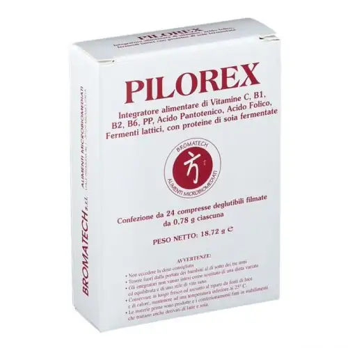 Pilorex 24 comprimés