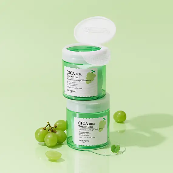 SKINFOOD CICA BHA Toner Pad - #70p 200g