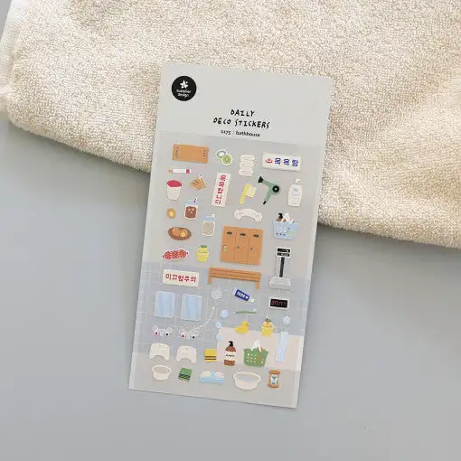 SUATELIER Bathhouse Stickers