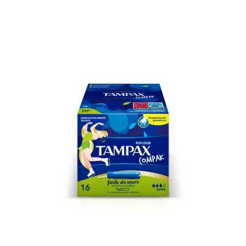 TAMPAX COMPAK SUPER X 16