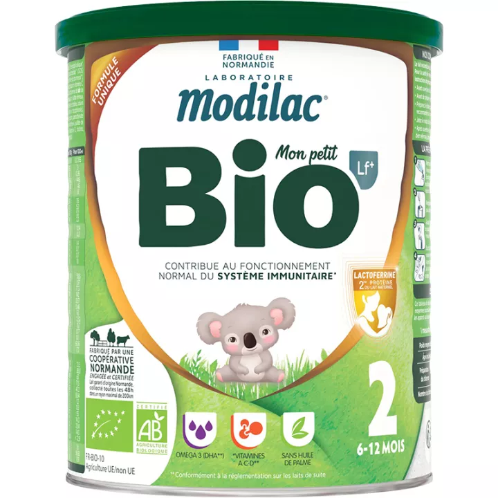 Modilac Mon Petit Bio Lf+ Lait de Suite 6-12 mois
