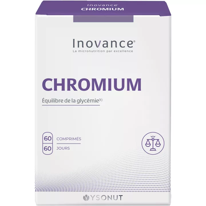 Inovance Chromium Équilibre de la Glycémie 60 comprimés