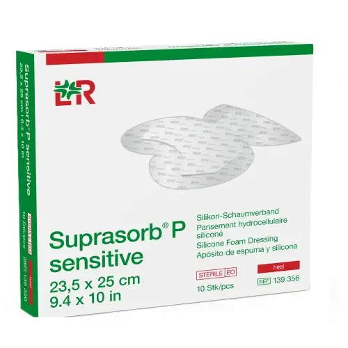 Pansement Hydrocellulaire Siliconé Talon 23,5 x 25cm - Suprasorb P