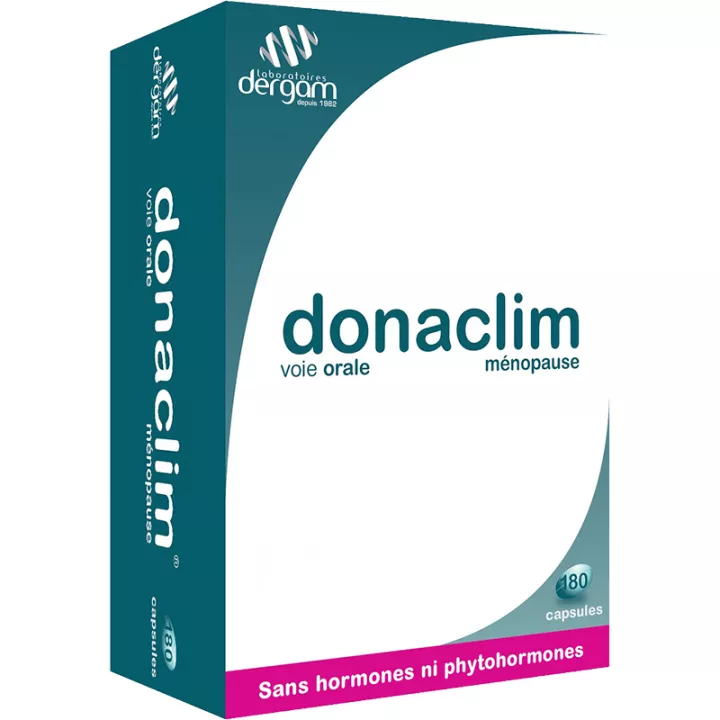 Donaclim Confort de la Ménopause 180 capsules Dergam
