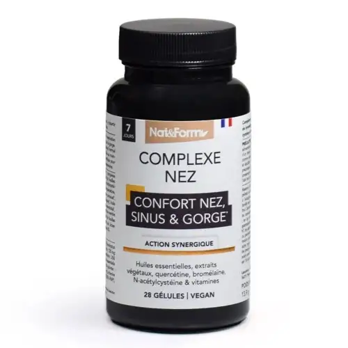 Nat & Form - Complexe Nez Sinus & Gorge - 28 gélules