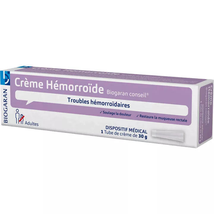 Crème Hémorroïde Biogaran 30g
