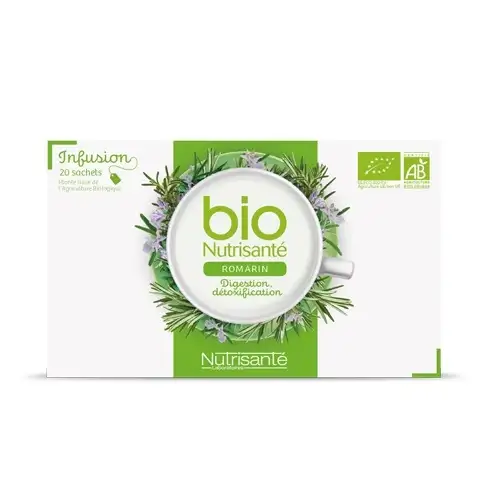NUTRISANTE BIO Tisane - Infusion Romarin (20 sachets)