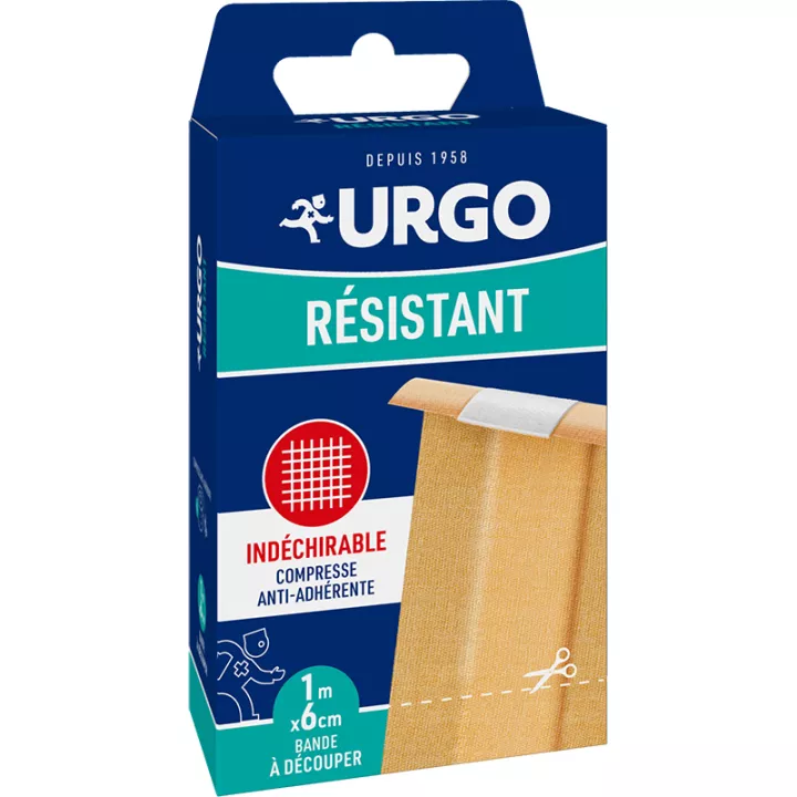 Urgo Résistant Bande Tissu 1 m x 6 cm