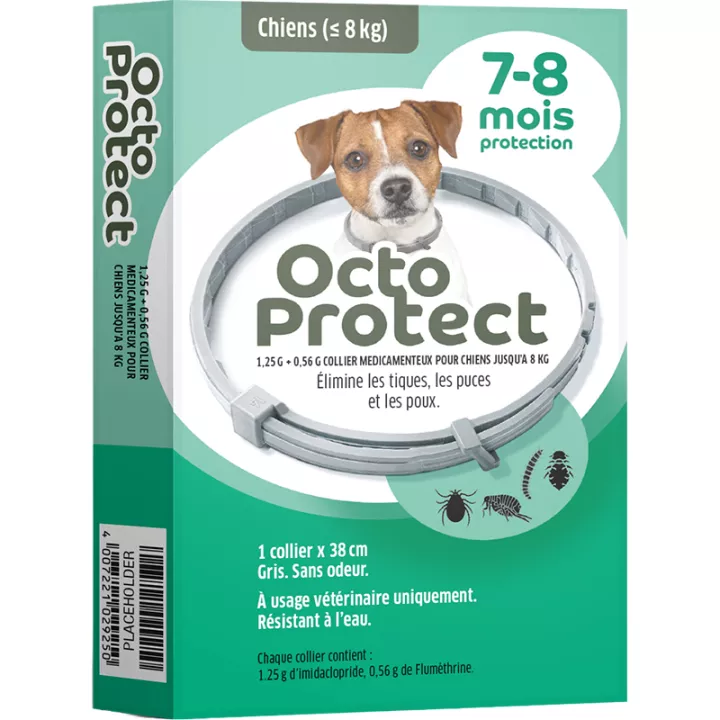 Octoproctect Collier Antiparasitaire Petit Chien