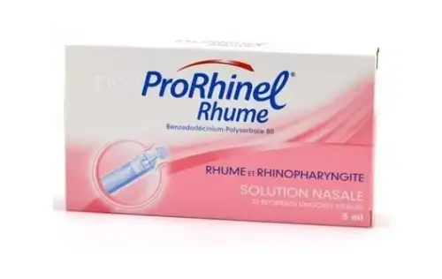 PRORHINEL Rhume Solution Nasale (20 Unidoses de 5ml)