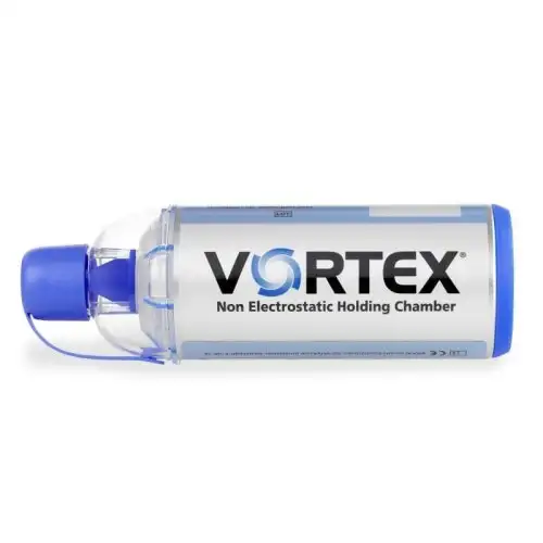 Chambre d'espacement avec embout pédiatrique Vortex