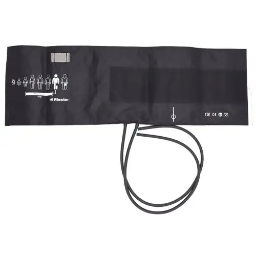 Bracciale 2tubi Cosciale Nero Riester