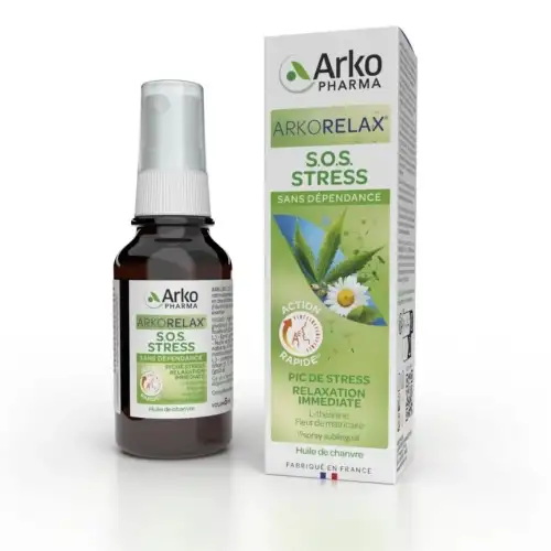 ARKORELAX - SOS Stress Relaxation Immédiate - Spray 15ml