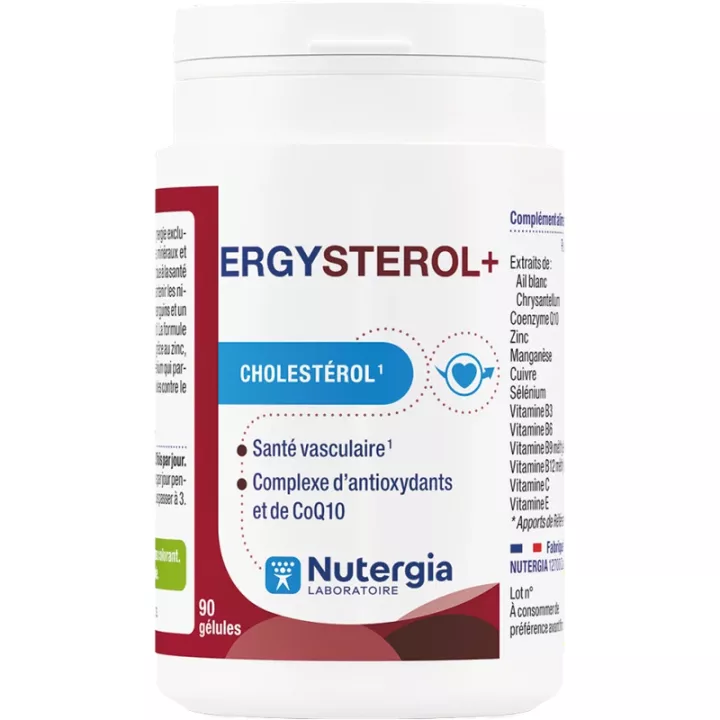 Nutergia Ergystérol+ Cholestérol 90 gélules