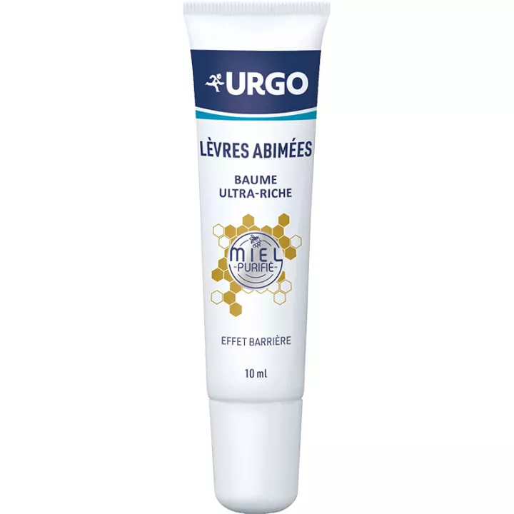 Urgo Lèvres Abimées Baume Ultra-Riche Miel 10ml