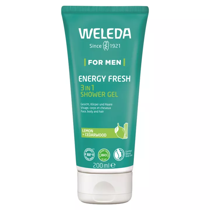 Weleda For Men Energy Fresh Gel Douche 200 ml