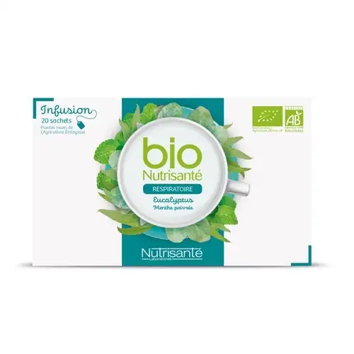 NUTRISANTE BIO Tisane - Infusion Respiratoire (20 sachets)