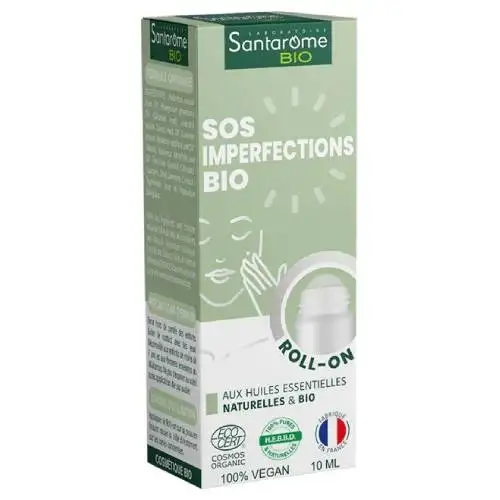 SANTAROME - SOS Anti-imperfections BIO - Roll-on 10ml