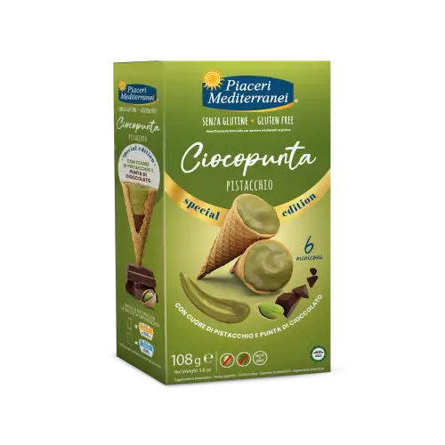Ciocopunta Pistacchio Piaceri Mediterranei 108g