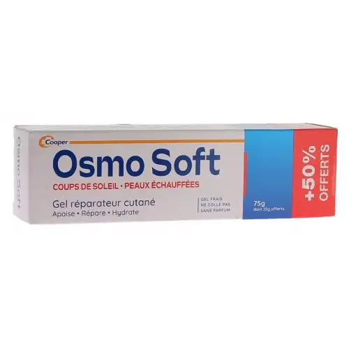 OSMOSOFT Brûlures et Coups de Soleil gel (75g) +50% OFFERT