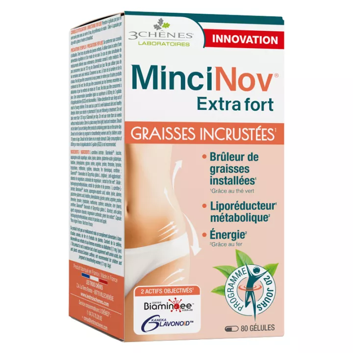 3-Chênes Mincinov Extra Fort 80 Gélules*