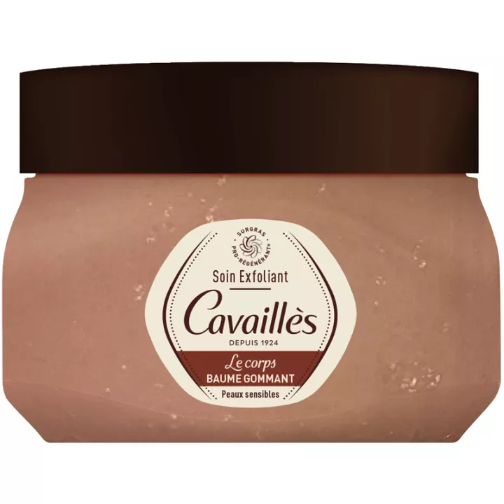 Cavaillès Corps Baume Gommant Peaux Sensibles 200 ml