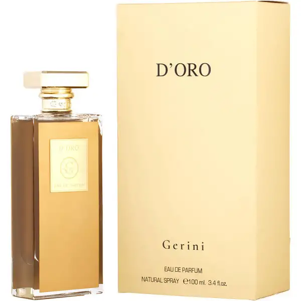 D'Oro Eau De Parfum Spray Homme, Femme