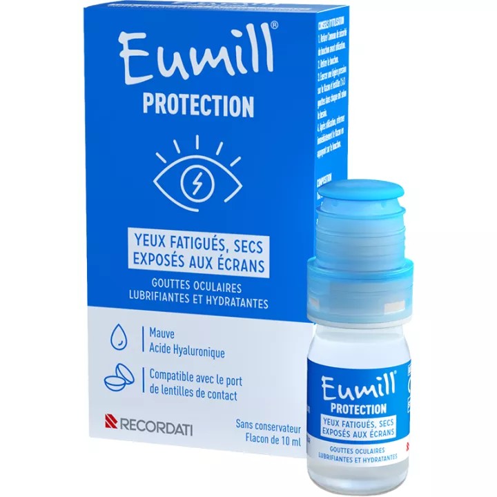 Eumill Protection Collyre Yeux Fatigués & Secs