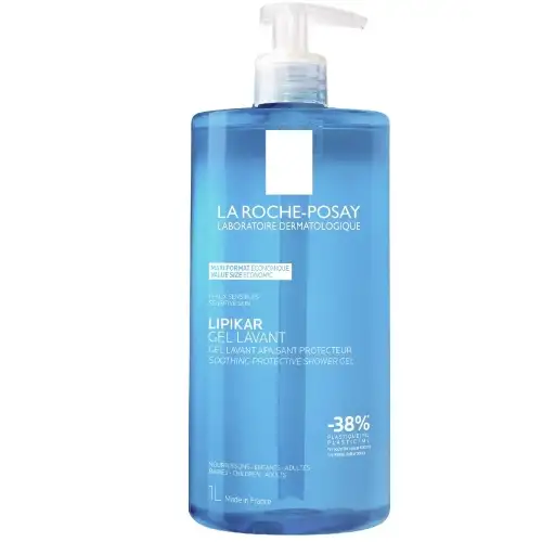 LA ROCHE POSAY - LIPIKAR Gel Lavant Apaisant Protecteur - 1 L