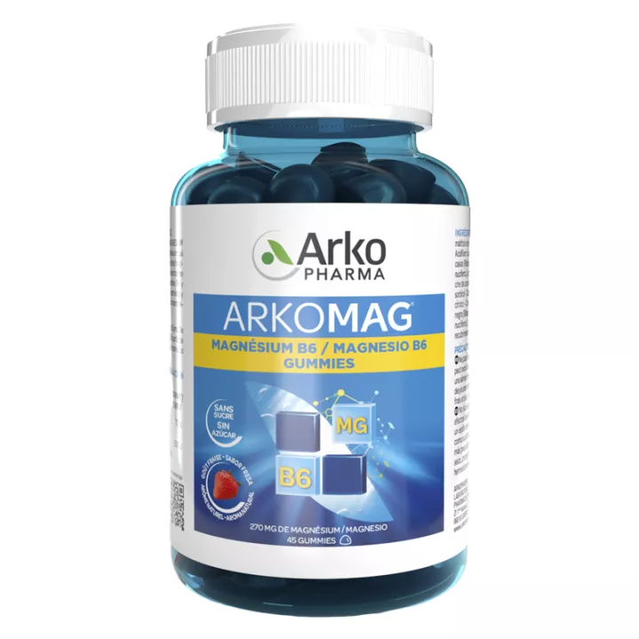 Arkomag Gummies Magnésium Vitamine B6 45 Gommes