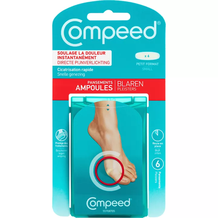 Compeed Pansements Ampoules Petit format x 6