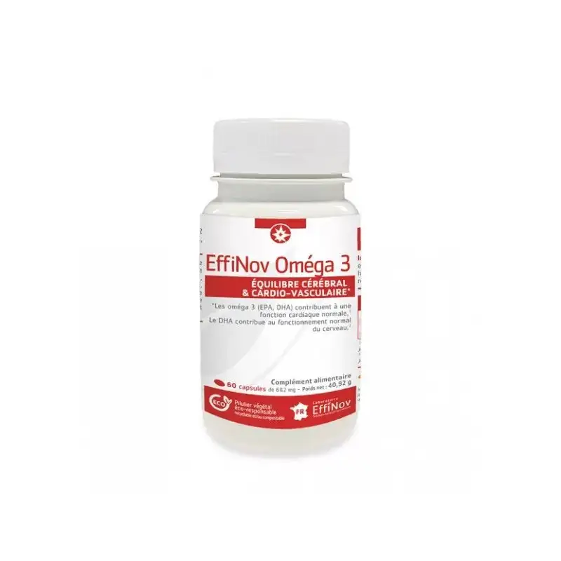 EFFINOV Omega 3 | 60 Capsules