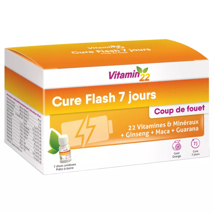 Vitamin'22 Cure Flash 7 jours 7 X 30 ml