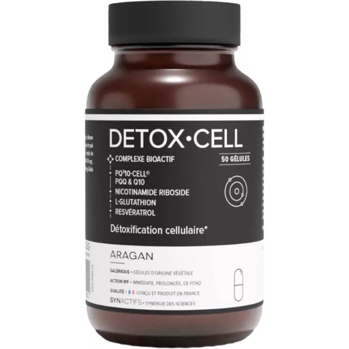 Synactifs Detoxcell Détoxification Cellulaire 50 gélules