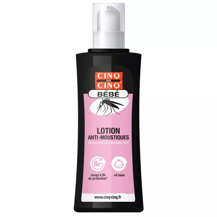 Cinq-Sur-Cinq Bébé Lotion Anti-Moustique 100 ml