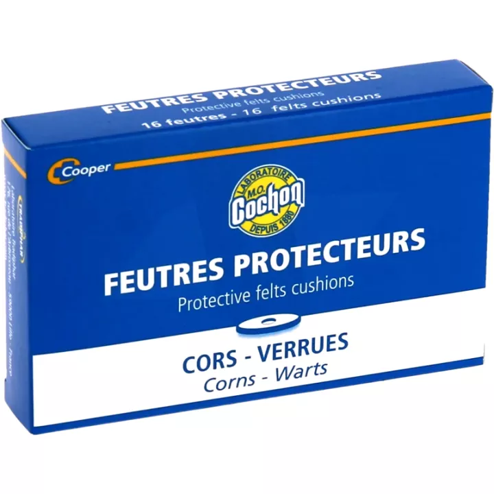 COCHON Feutre protecteur Cor aux orteils