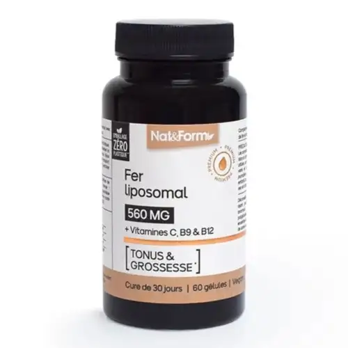 Nat & Form - Fer Liposomal - 60 gélules