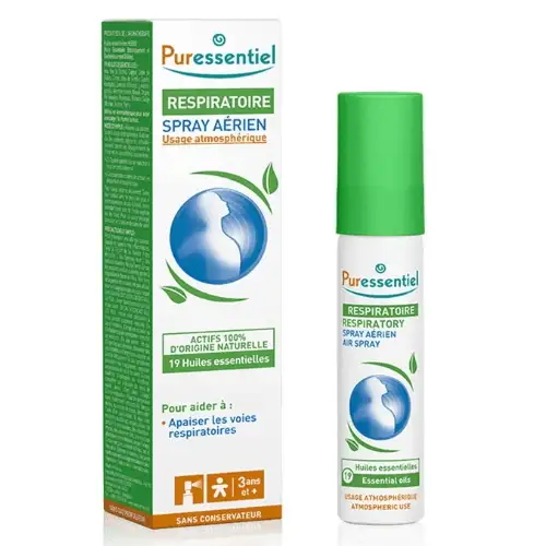PURESSENTIEL RESPIRATOIRE spray aérien 19 huiles essentielles (200ml)