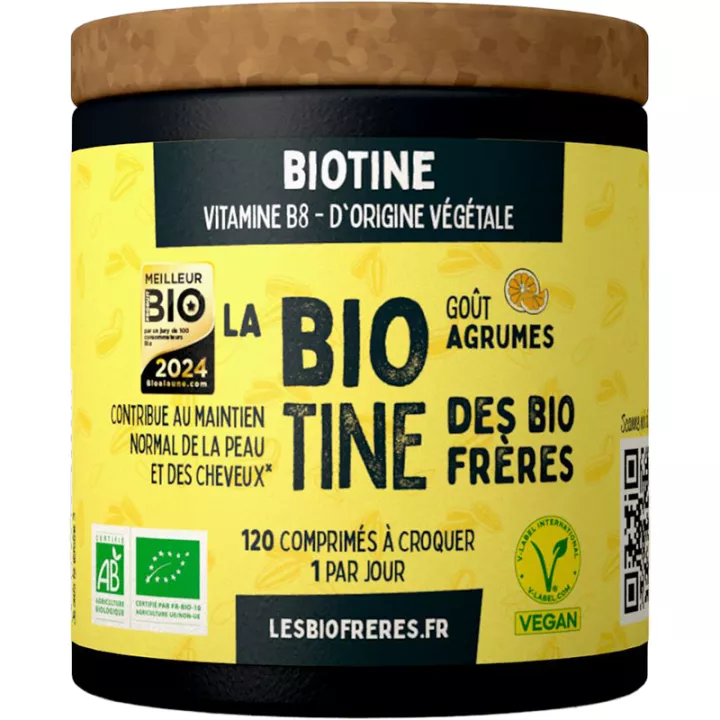 Les Bios Fréres La Béhuit Bio Agrumes 120 Comprimés