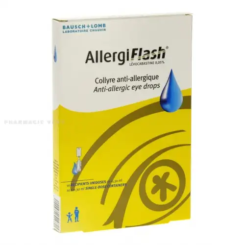 ALLERGIFLASH Collyre boite de 10 doses