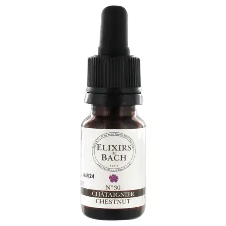 Élixir Fleur de Bach Châtaigne, 10 ml