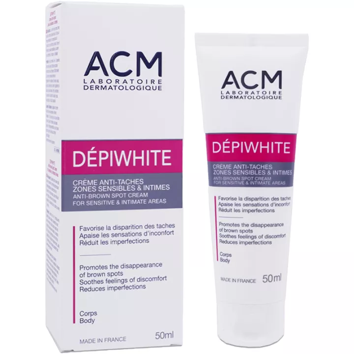 ACM Dépiwhite Crème Anti-Taches Zones Sensibles & Intimes 50 ml