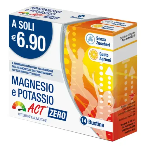 MAGNÉSIUM POTASSIUM ACT ZERO14BS