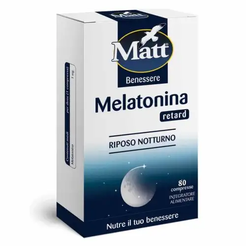 MATT BEN MÉLATONINE RETAR80CPR
