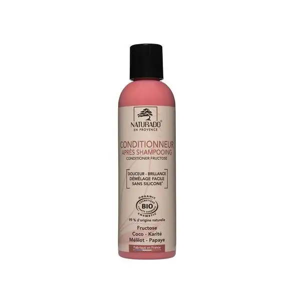 Naturado Après-shampoing Conditionneur fructose démêlant BIO - 200 ml